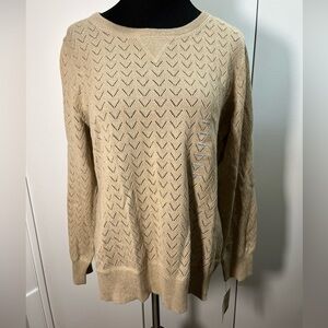 Woolrich Women’s Khaki Pullover Sweater Size Medium